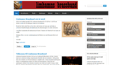 Desktop Screenshot of limhamnsbrassband.se